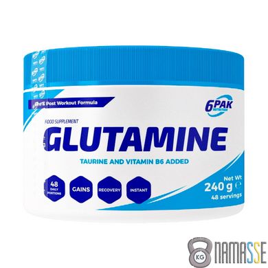 6PAK Nutrition Glutamine, 240 грам