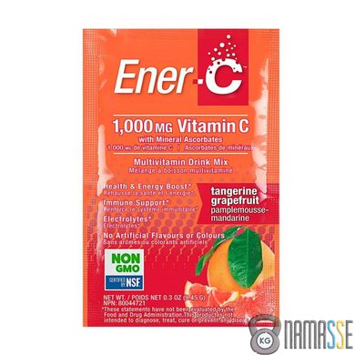 Ener-C Vitamin C, 1 пакетик Грейфрут-мандарин