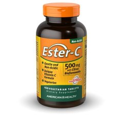 American Health Ester-C with Citrus Bioflavonoids 500 mg, 450 таблеток