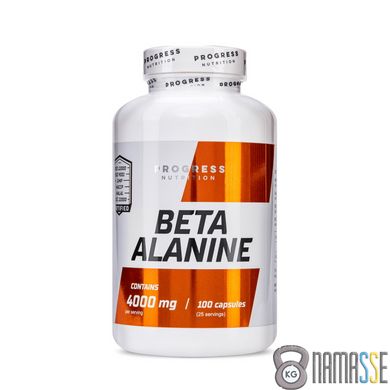 Progress Nutrition Beta Alanine, 100 капсул