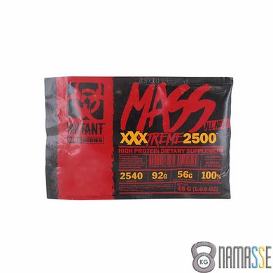 Mutant Mass Extreme 2500, 48 грам Печево крем
