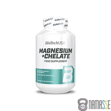 BioTech Magnesium + Chelate, 60 капсул