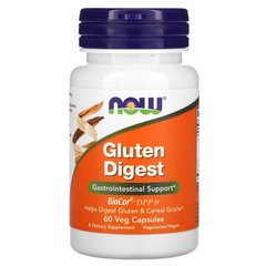 NOW Gluten Digest, 60 вегакапсул