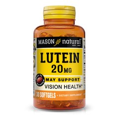 Mason Natural Lutein 20 mg, 30 капсул