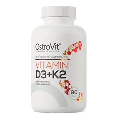 OstroVit Vitamin D3+K2, 90 таблеток