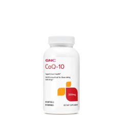 GNC CoQ-10 200 mg, 30 капсул