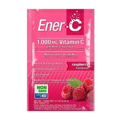 Ener-C Vitamin C, 1 пакетик Малина