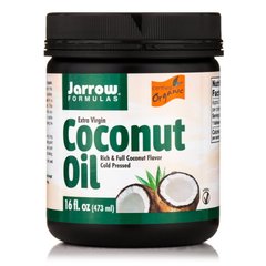 Jarrow Formulas Organic Extra Virgin Coconut Oil, 454 грам