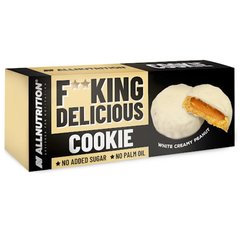 AllNutrition FitKing Delicious Cookie, 128 грам - білий крем-арахіс
