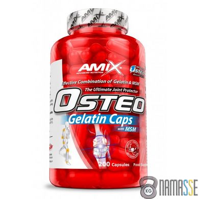 Amix Nutrition Osteo Gelatine + MSM, 200 капсул