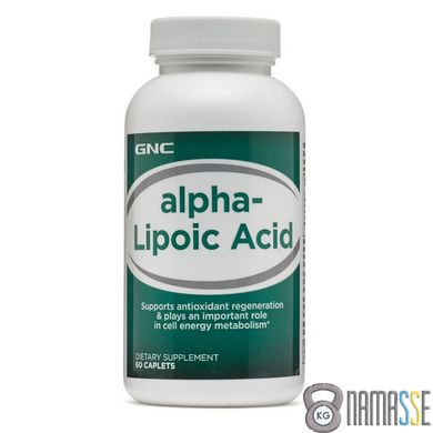 GNC Alpha-Lipoic Acid 100, 60 каплет
