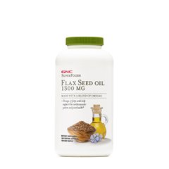 GNC Super Foods Flax Seed Oil 1300 mg, 180 капсул