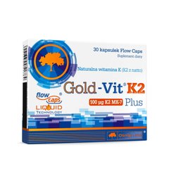 Olimp Gold-Vit K2 Plus, 30 капсул