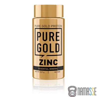 Pure Gold Protein Zinc, 100 капсул