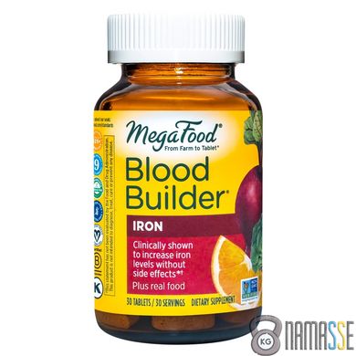 MegaFood Blood Builder, 30 таблеток