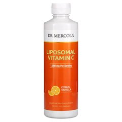 Dr. Mercola Liposomal Vitamin C, 450 мл Цитрусовая ваниль