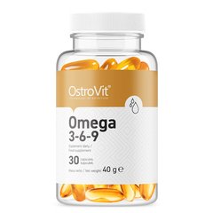 OstroVit Omega 3-6-9, 30 капсул