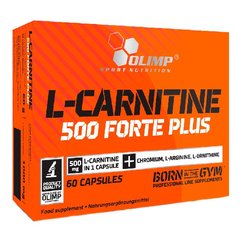 Olimp L-Carnitine 500 Forte Plus Sport Edition, 60 капсул