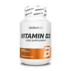 BioTech Vitamin D3, 120 таблеток
