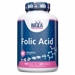 Haya Labs Folic Acid 800 mcg, 250 таблеток