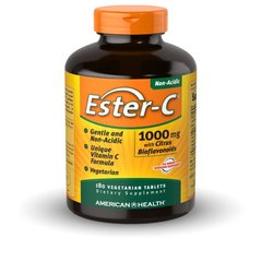 American Health Ester-C with Citrus Bioflavonoids 1000 mg, 180 таблеток