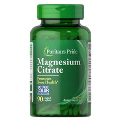 Puritan's Pride Magnesium Citrate 200 mg, 90 каплет