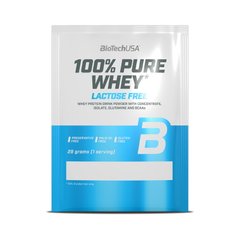 BioTech 100% Pure Whey Lactose Free, 28 грам Чорний бісквіт