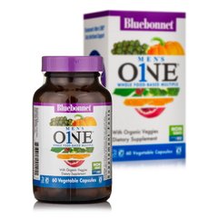 Bluebonnet Nutrition Men`s ONE, 60 вегакапсул