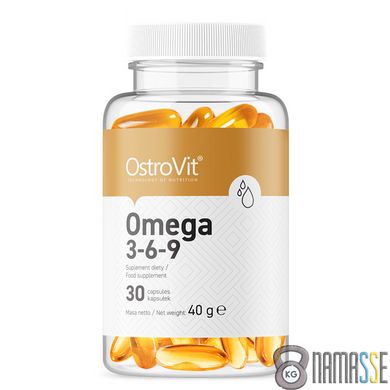 OstroVit Omega 3-6-9, 30 капсул