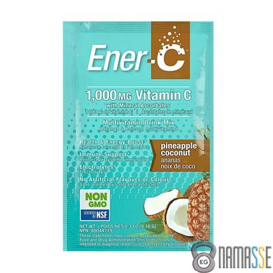 Ener-C Vitamin C, 1 пакетик Ананас-кокос
