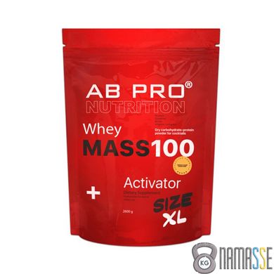 AB Pro Mass 100 Whey Activator, 2.6 кг Шоколад