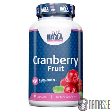 Haya Labs Cranberry Fruit Extract, 30 капсул