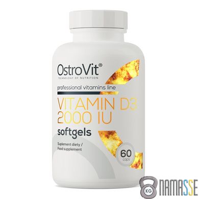 OstroVit Vitamin D 2000 IU, 60 капсул