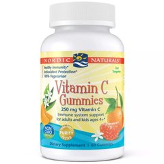 Nordic Naturals Vitamin C Gummies, 60 желеєк