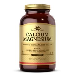 Solgar Calcium Magnesium, 250 таблеток