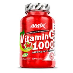 Amix Nutrition Vitamin C 1000 mg, 100 капсул