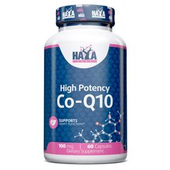 Haya Labs High Potency Co-Q10 100 mg, 60 капсул