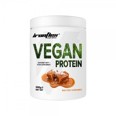 IronFlex Vegan Protein, 500 грам Солона карамель