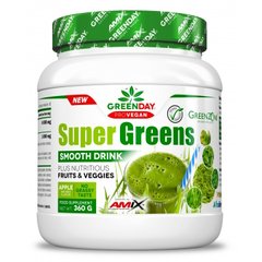 Amix Nutrition GreenDay Super Greens Smooth Drink, 360 грам