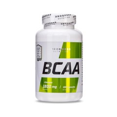 Progress Nutrition BCAA, 100 капсул