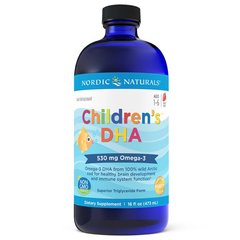Nordic Naturals Children's DHA 530 mg, 473 мл - полуниця