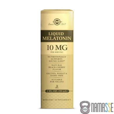 Solgar Melatonin Liquid 10 mg, 59 мл