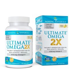 Nordic Naturals Ultimate Omega 2X, 60 капсул