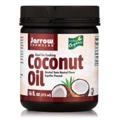Jarrow Formulas Organic Coconut Oil, 473 грам