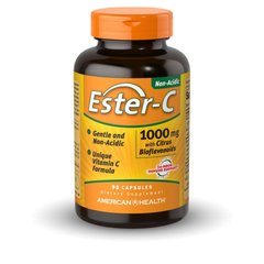 American Health Ester-C with Citrus Bioflavonoids 1000 mg, 90 капсул