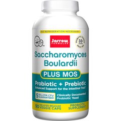 Jarrow Formulas Saccharomyces Boulardii + MOS 5 Billion, 90 вегакапсул
