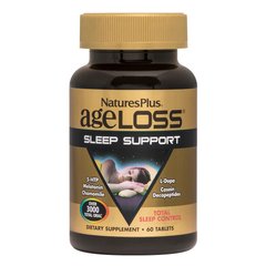 Natures Plus AgeLoss Slepp Support, 60 таблеток