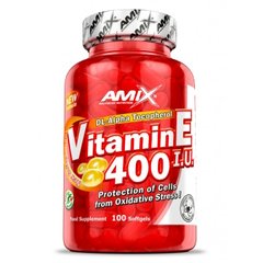 Amix Nutrition Vitamin E 400 IU, 100 капсул