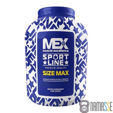 Mex Nutrition Size MAX, 2.72 кг Ваніль