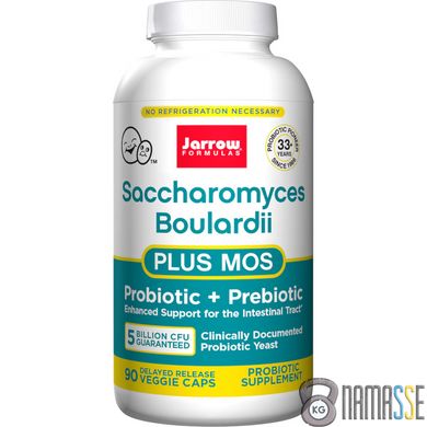 Jarrow Formulas Saccharomyces Boulardii + MOS 5 Billion, 90 вегакапсул